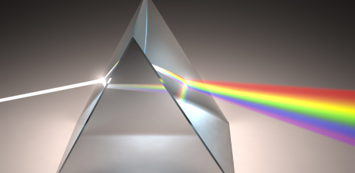 Beam dispersion in prism